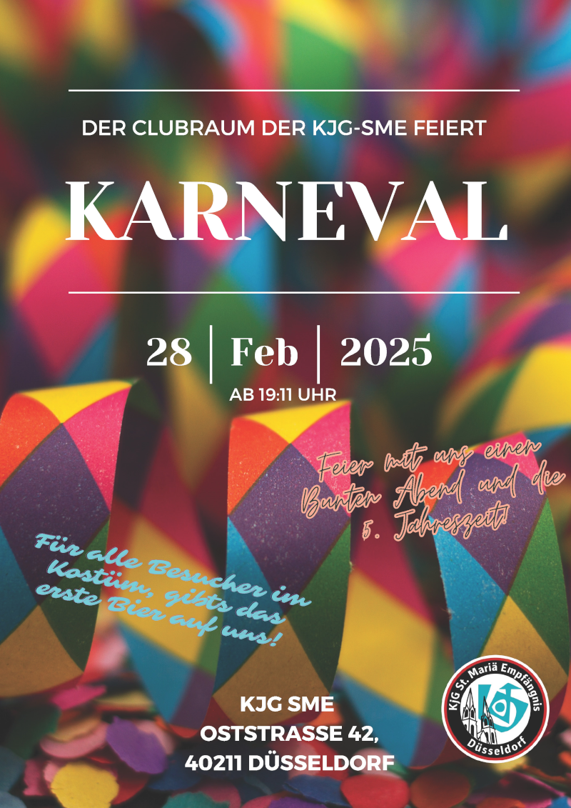 KJG Karnevals Clubraum am 28.02.2025